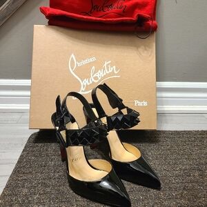 christian louboutin 100 heels